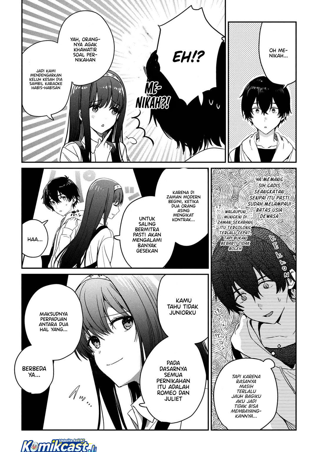 Gimai Seikatsu Chapter 31.1 Gambar 9