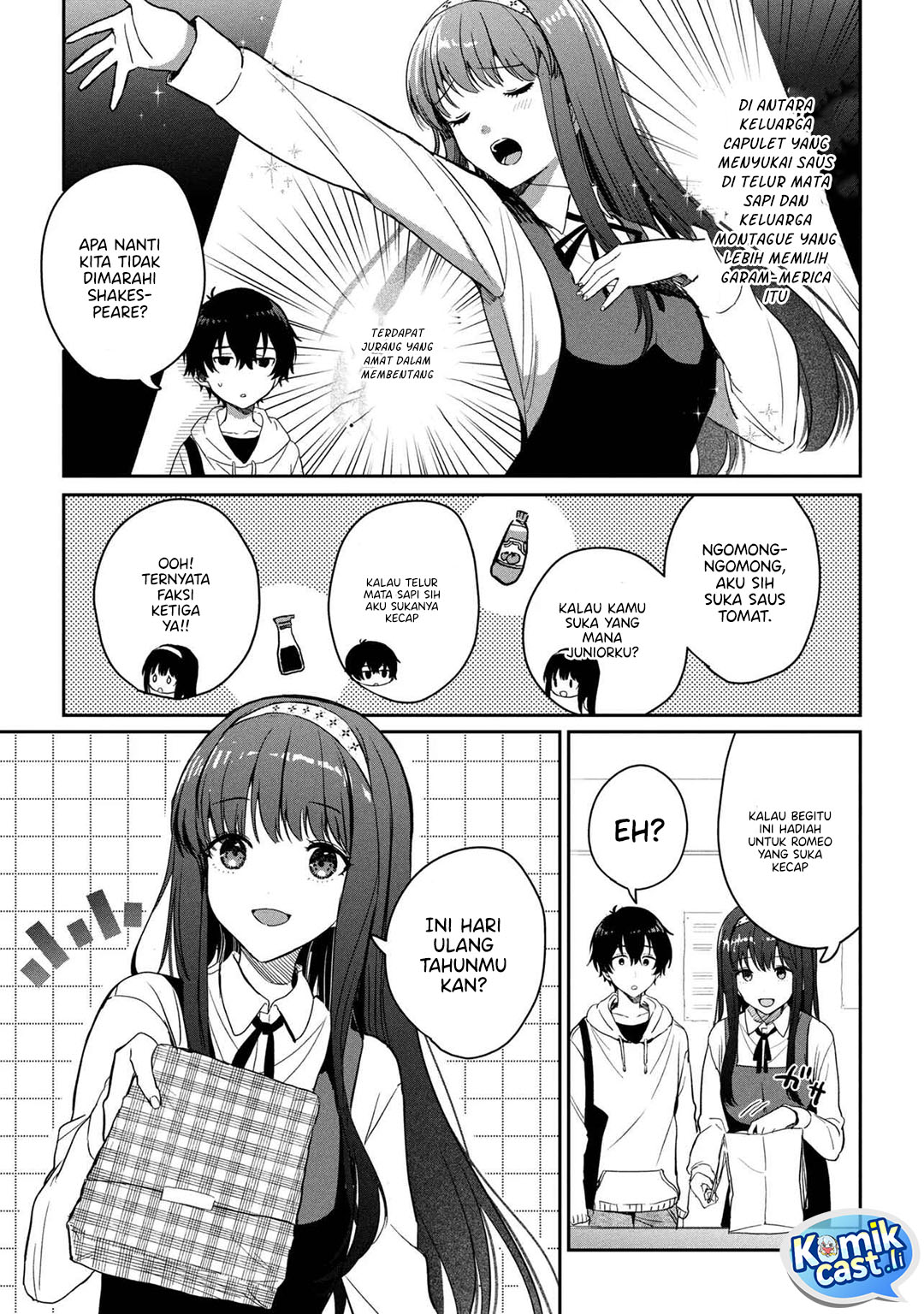 Gimai Seikatsu Chapter 31.1 Gambar 10