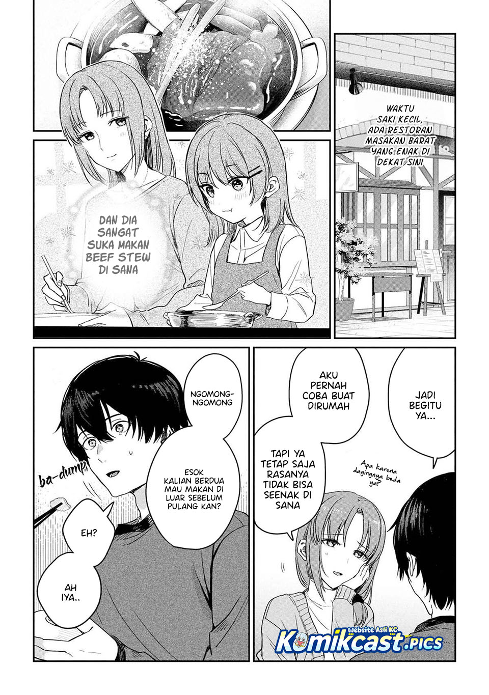 Gimai Seikatsu Chapter 32.1 Gambar 5
