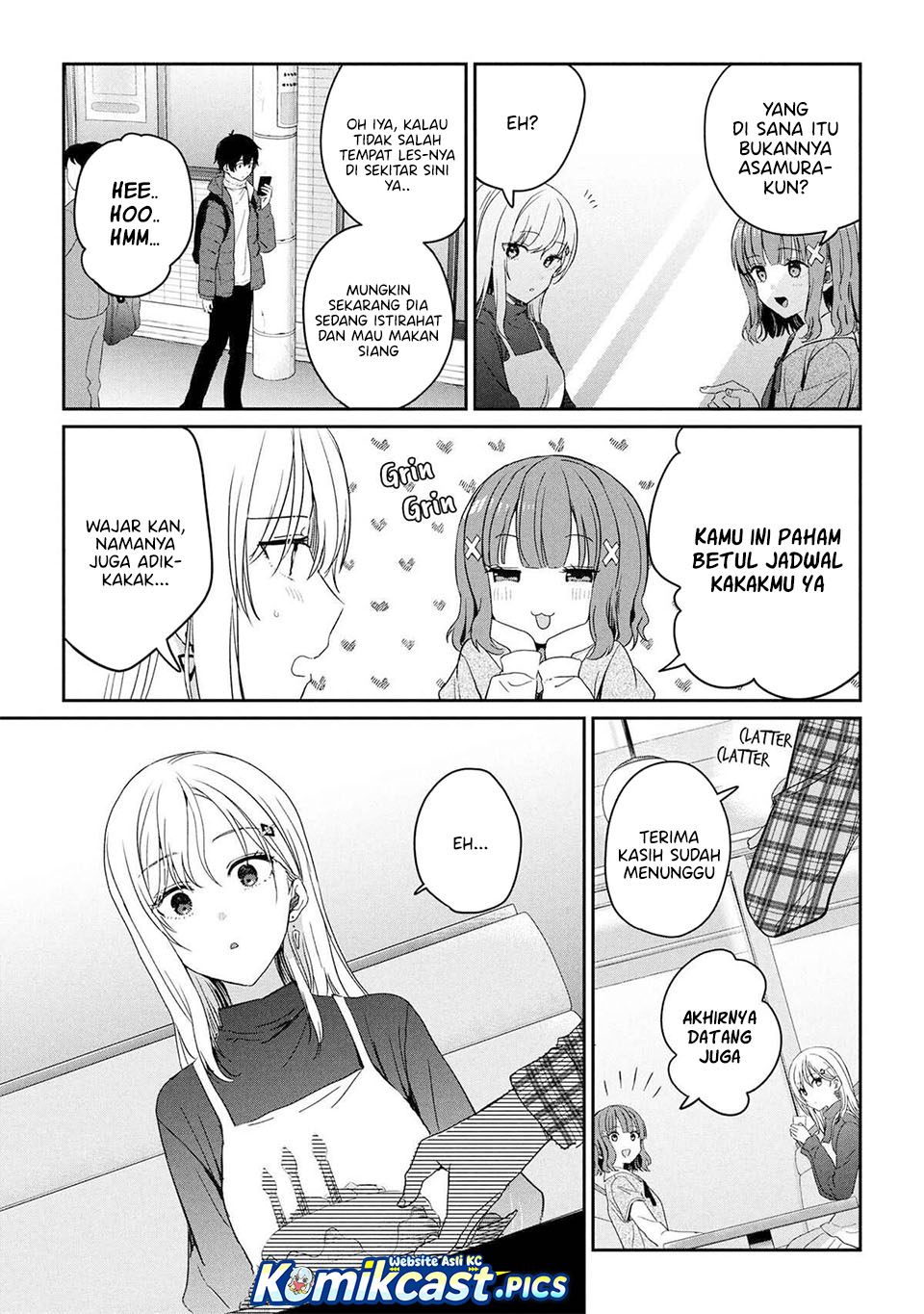 Gimai Seikatsu Chapter 32.1 Gambar 8