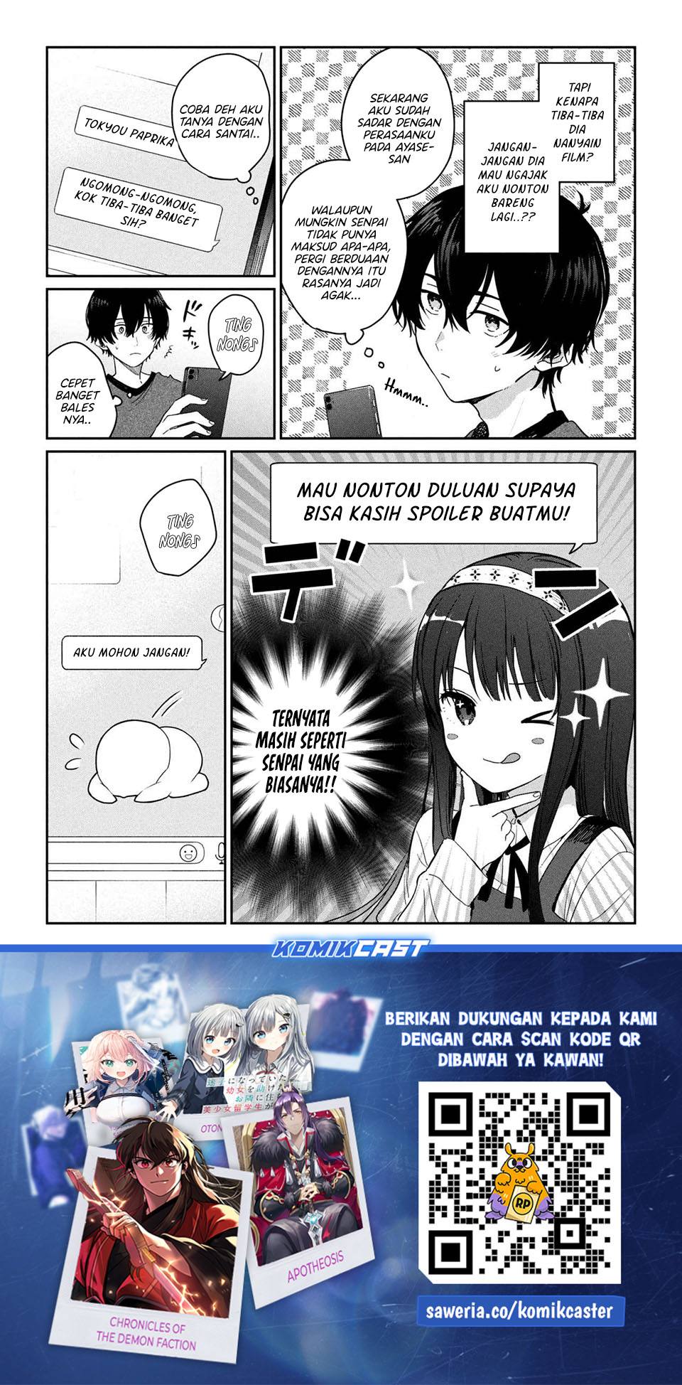 Gimai Seikatsu Chapter 32.2 Gambar 10