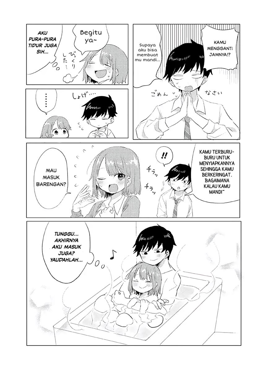 Girlfriend Who Absolutely Doesn’t Want to Take a Bath VS Boyfriend Who Absolutely Wants Her to Take a Bath Chapter 04 Gambar 6