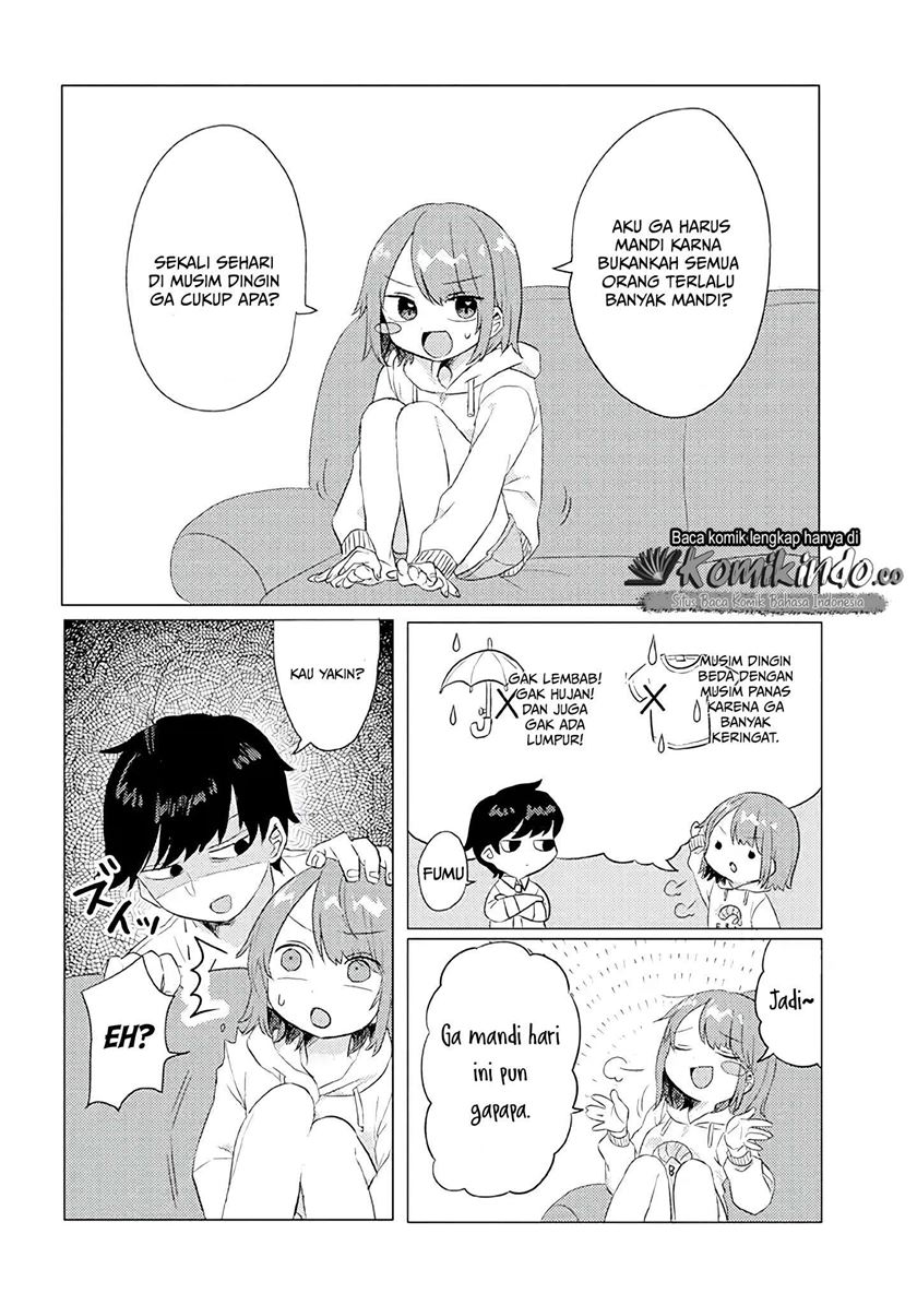 Girlfriend Who Absolutely Doesn’t Want to Take a Bath VS Boyfriend Who Absolutely Wants Her to Take a Bath Chapter 07 Gambar 3