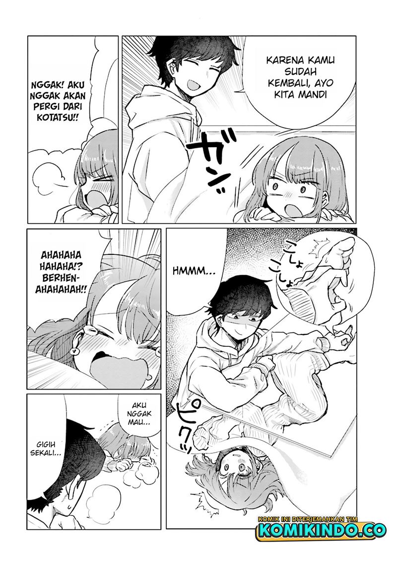 Girlfriend Who Absolutely Doesn’t Want to Take a Bath VS Boyfriend Who Absolutely Wants Her to Take a Bath Chapter 32 Gambar 3