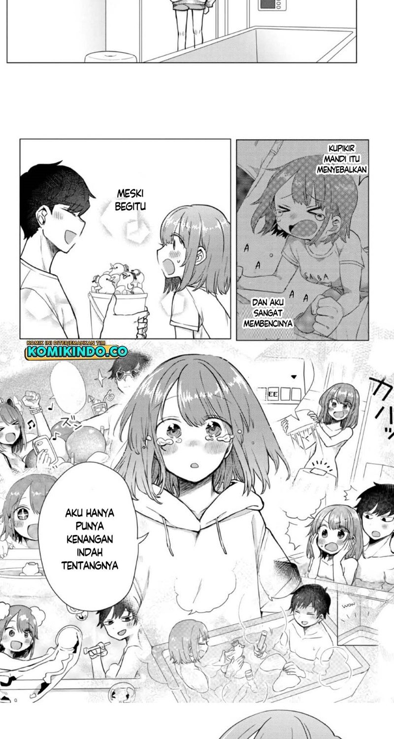 Girlfriend Who Absolutely Doesn’t Want to Take a Bath VS Boyfriend Who Absolutely Wants Her to Take a Bath Chapter 49 Gambar 3
