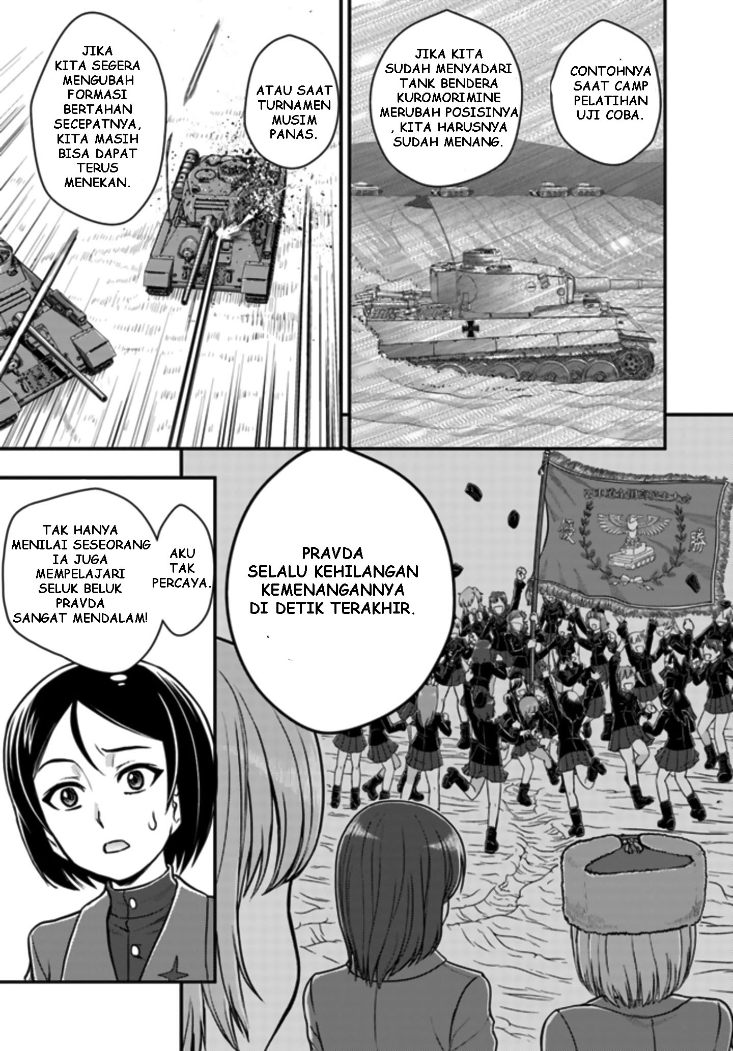 Girls und Panzer – Saga of Pravda Chapter 02 Gambar 11