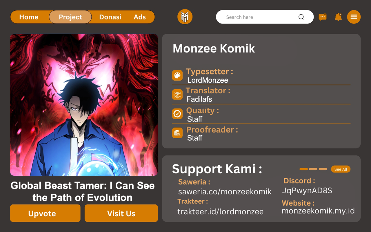 Global Beast Tamer: I Can See the Path of Evolution Chapter 02 Gambar 1