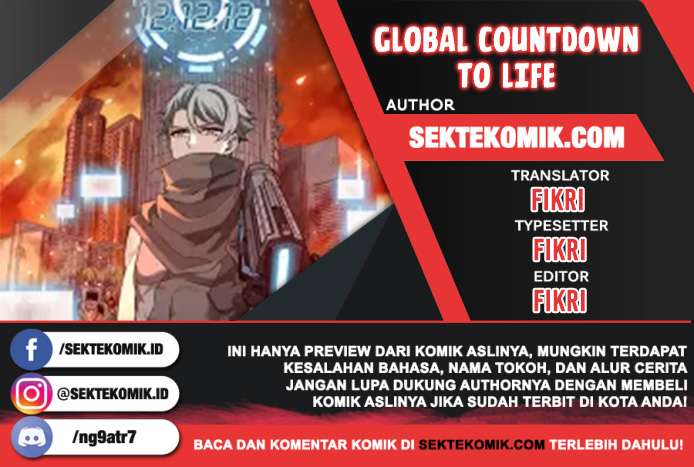Global Countdown to Life (Survival CountDown) Chapter 00 Gambar 1