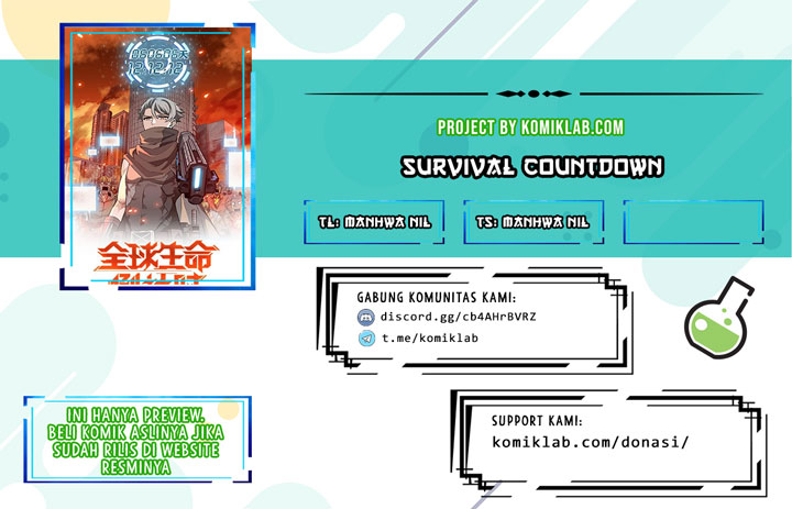 Global Countdown to Life (Survival CountDown) Chapter 01 Gambar 1