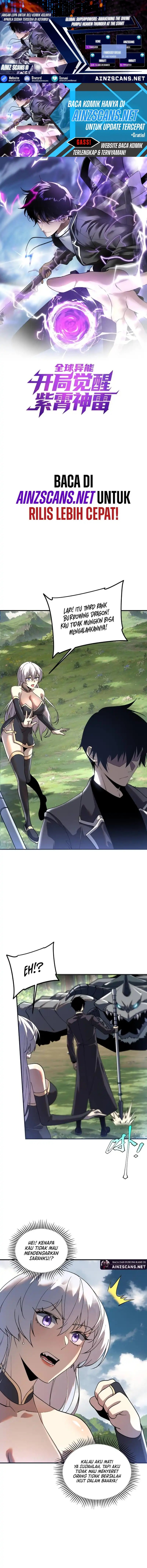 Global Superpowers: Awakening the Zixiao Divine Thunder at the Beginning Chapter 22 Gambar 1