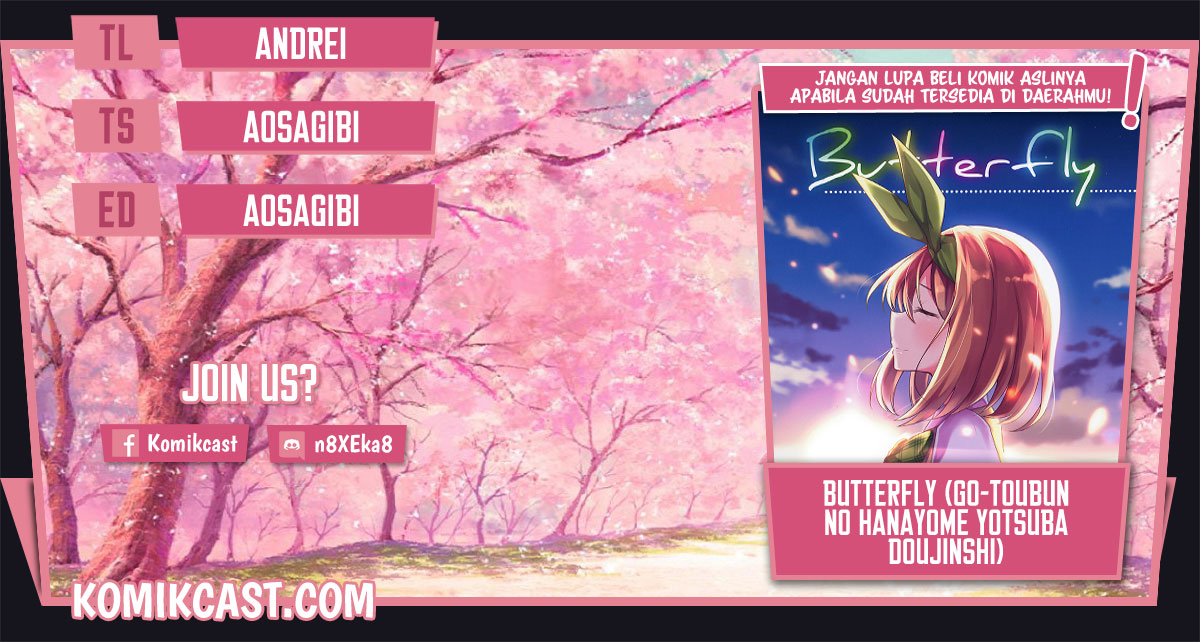 Go-toubun no Hanayome Yotsuba Butterfly Chapter 02 Gambar 1
