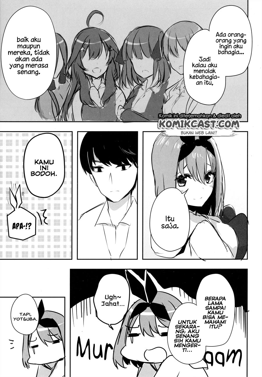 Go-toubun no Hanayome Yotsuba Butterfly Chapter 02 Gambar 3