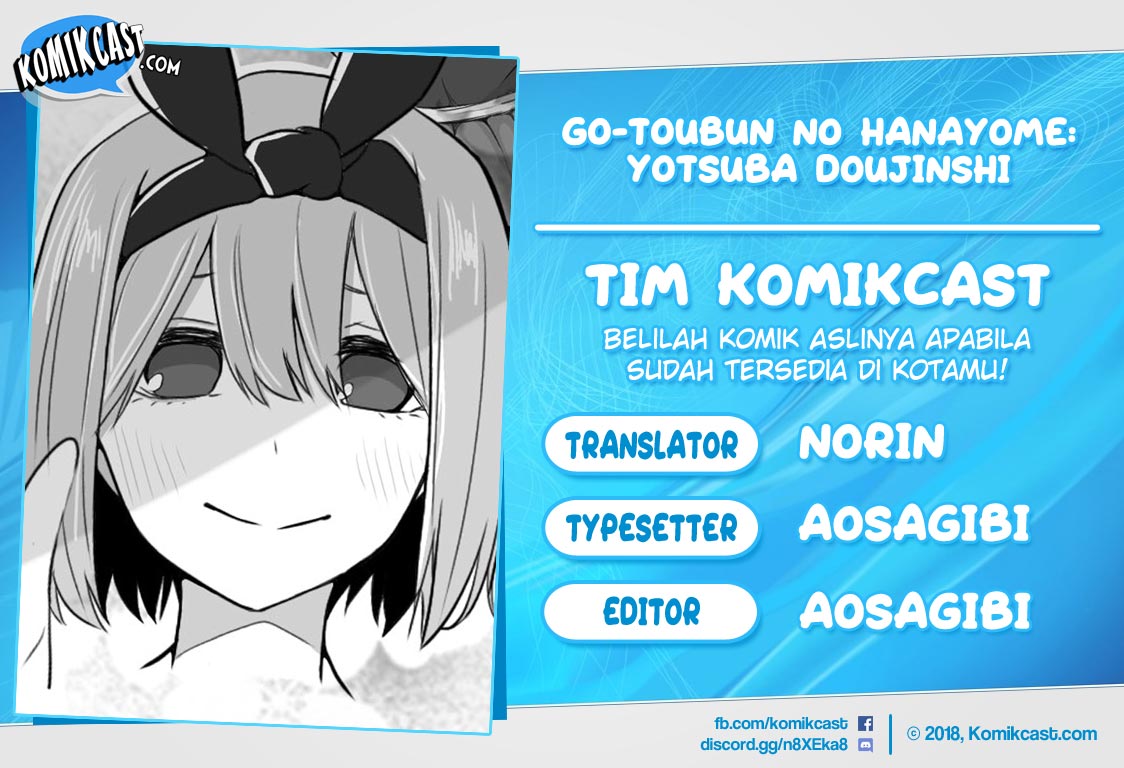Go-toubun no Hanayome Yotsuba (DJ) Chapter 02 Gambar 1