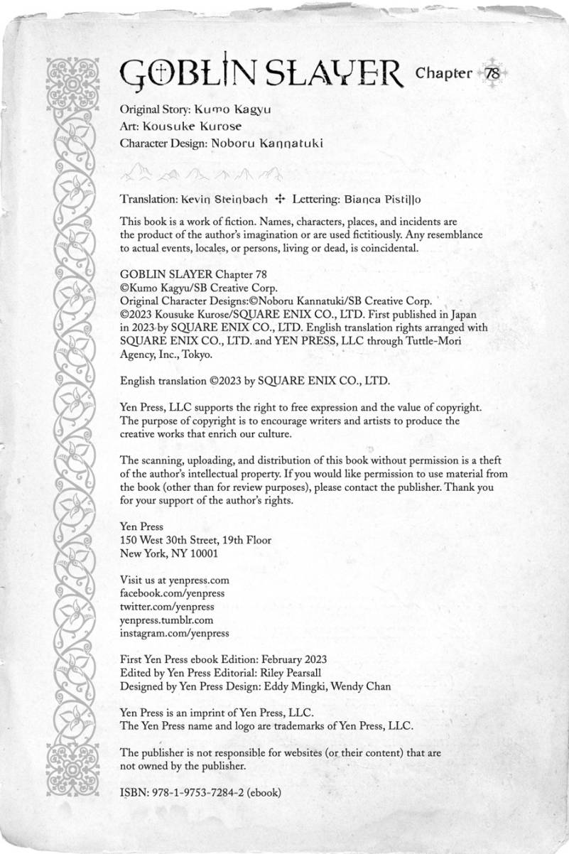 Goblin Slayer Chapter 78 Gambar 26
