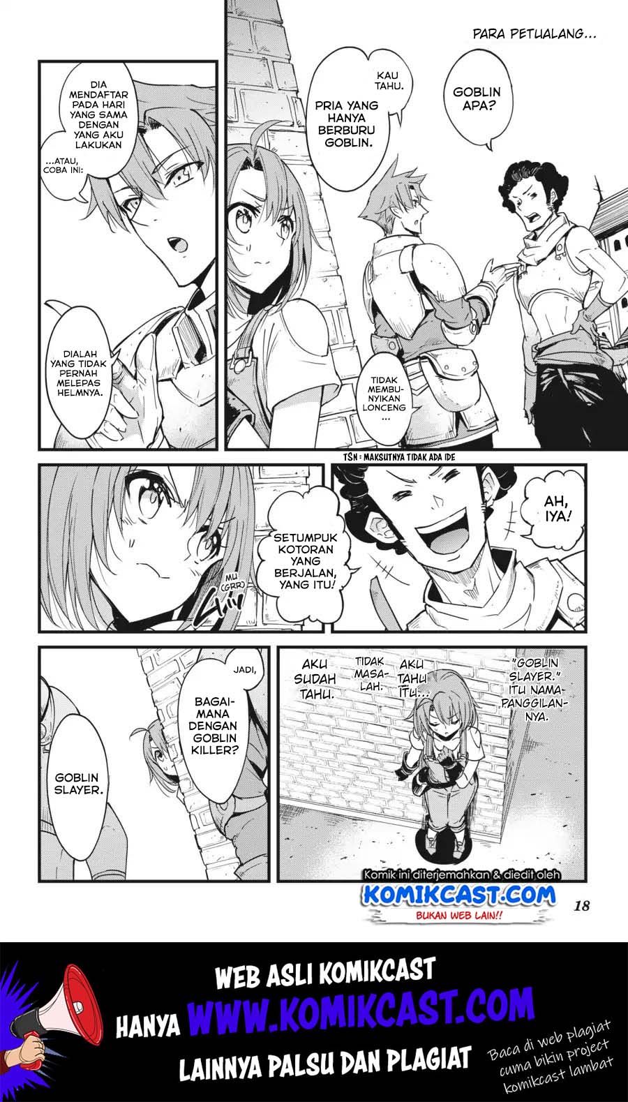 Goblin Slayer Gaiden: Year One Chapter 32 Gambar 19