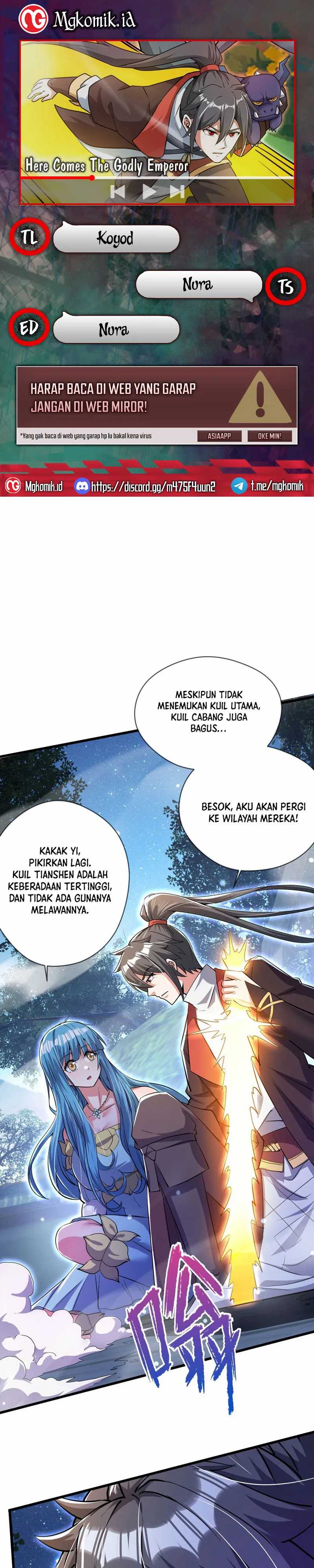 God Emperor Descends I Gave Billions of Attribute Points (Here Comes the Godly Emperor: I Have Billions of Attribute Points) Chapter 75 Gambar 1