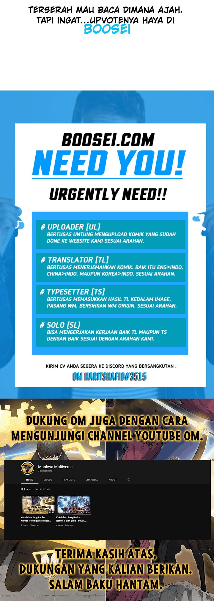 God Killer (Job Changing for the Entire Population: The Jobless Me Will Terminate the Gods) Chapter 01 Gambar 29