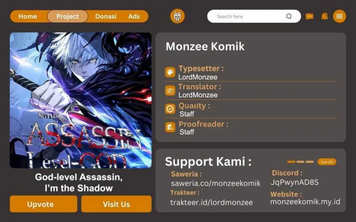 God-level Assassin, I’m the Shadow Chapter 23 Gambar 1
