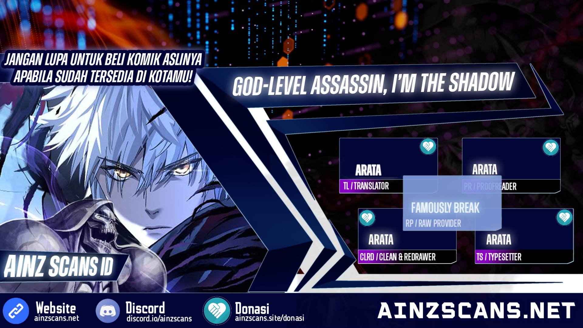God-level Assassin, I’m the Shadow Chapter 41 Gambar 1