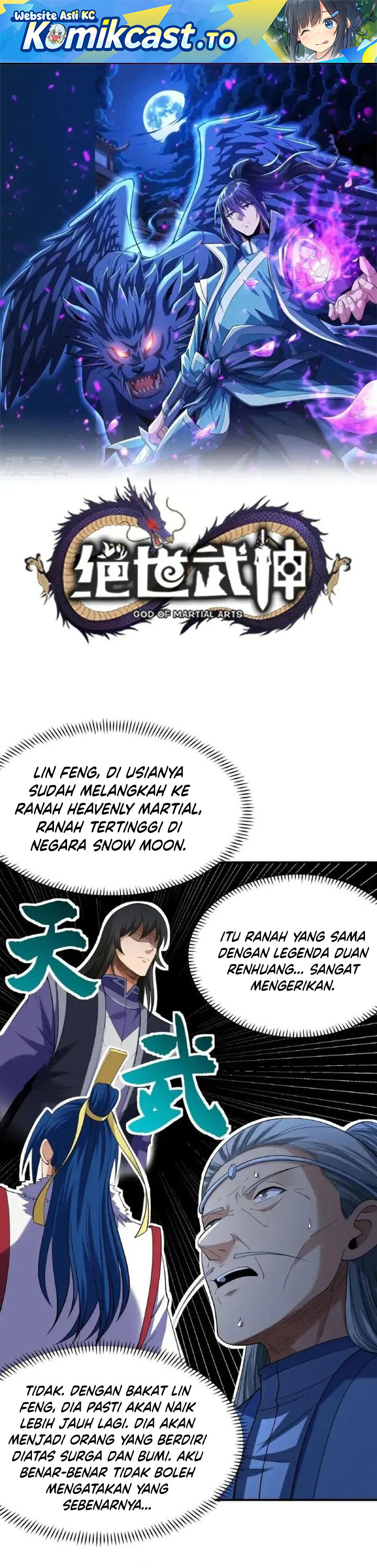 God of Martial Arts Chapter 1024 Gambar 2