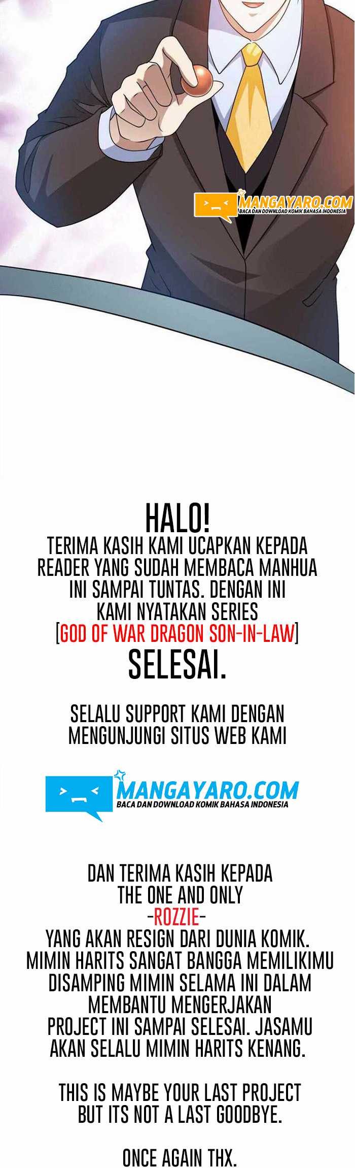 God of War Dragon Son-in-law Chapter 90 END Gambar 15