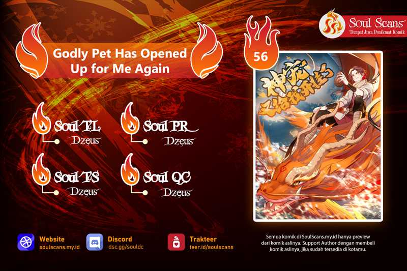 Godly Pet Has Opened Up for Me Again Chapter 56 Gambar 1