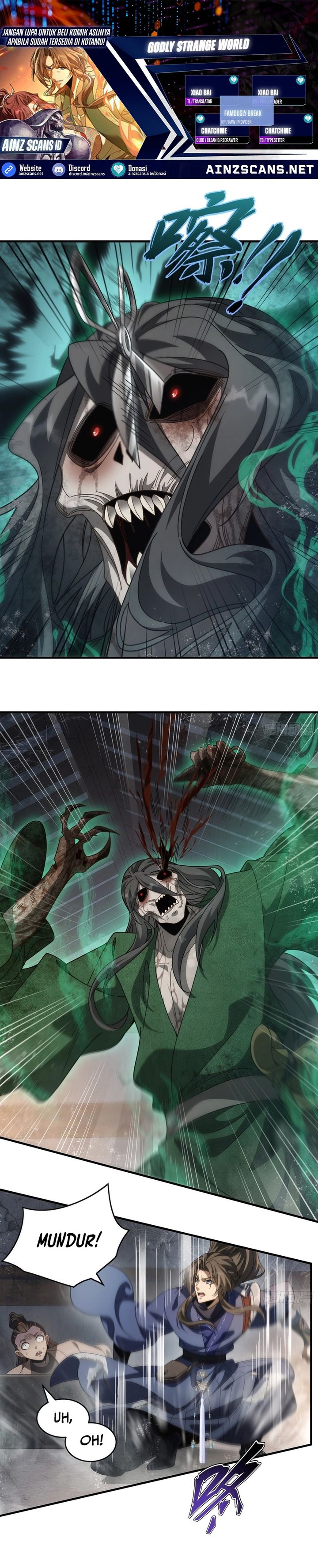 Godly Strange World, I Possess Unique Enlightment Chapter 20 Gambar 1