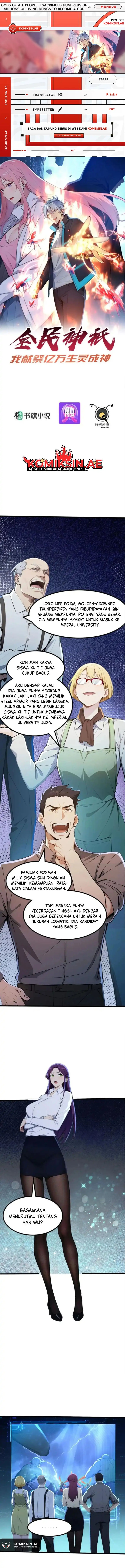 Gods of All People: I Sacrificed Hundreds of Millions of Living Beings To Become a God Chapter 82 Gambar 1