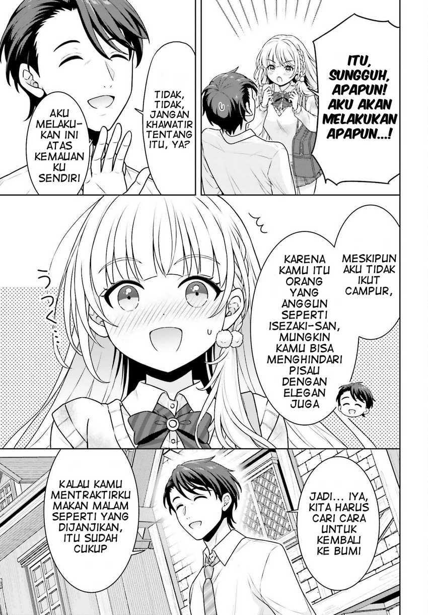 Gokinjo JK Isezaki-san wa Isekaigaeri no Daiseijo Chapter 02 Gambar 13