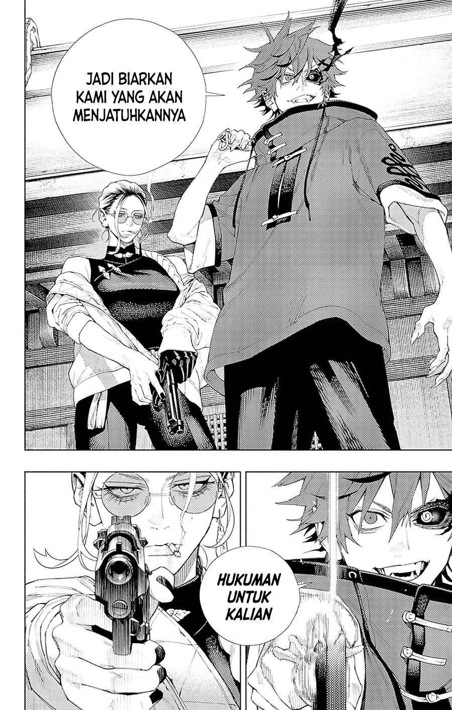 Gokurakugai Chapter 03 Gambar 21