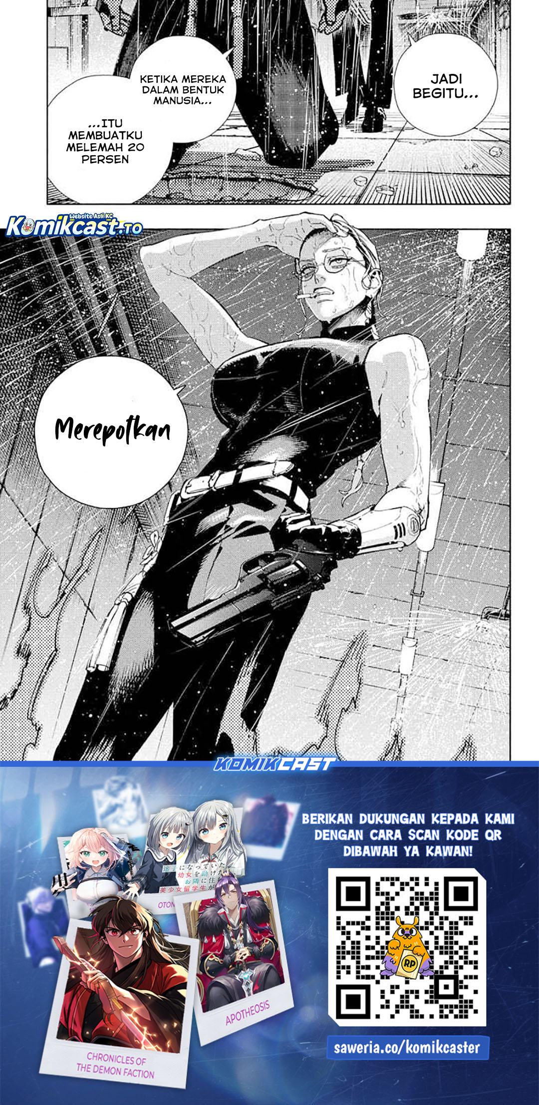 Gokurakugai Chapter 32 Gambar 26