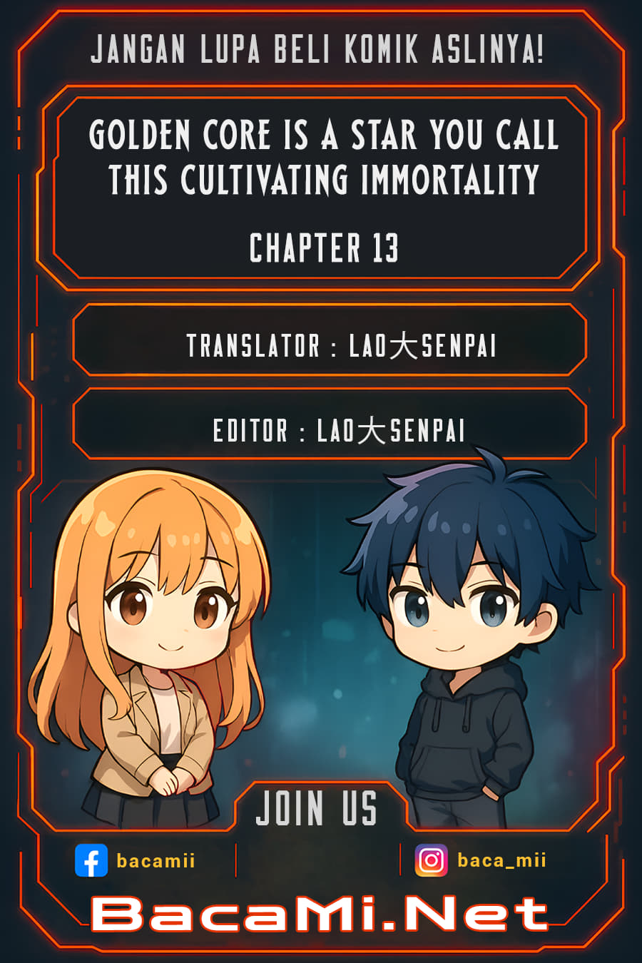 Golden Core Is a Star You Call This Cultivating Immortality Chapter 13 Gambar 1