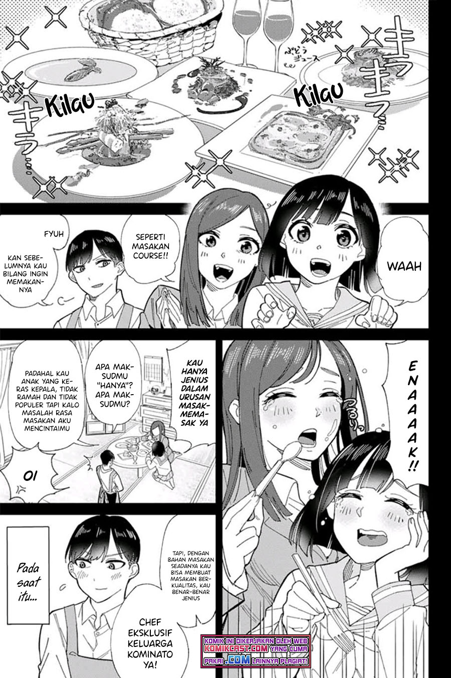 Gorin no Megami-sama : Nedeshiko Ryou no Medal Gohan Chapter 01.1 Gambar 7