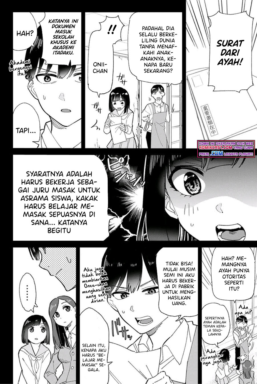 Gorin no Megami-sama : Nedeshiko Ryou no Medal Gohan Chapter 01.1 Gambar 8