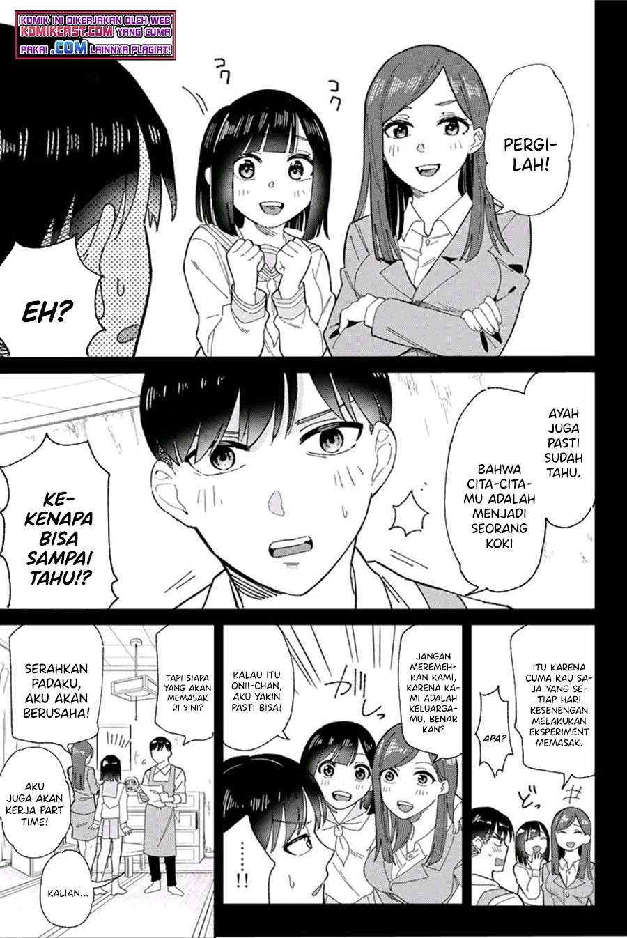 Gorin no Megami-sama : Nedeshiko Ryou no Medal Gohan Chapter 01.1 Gambar 9
