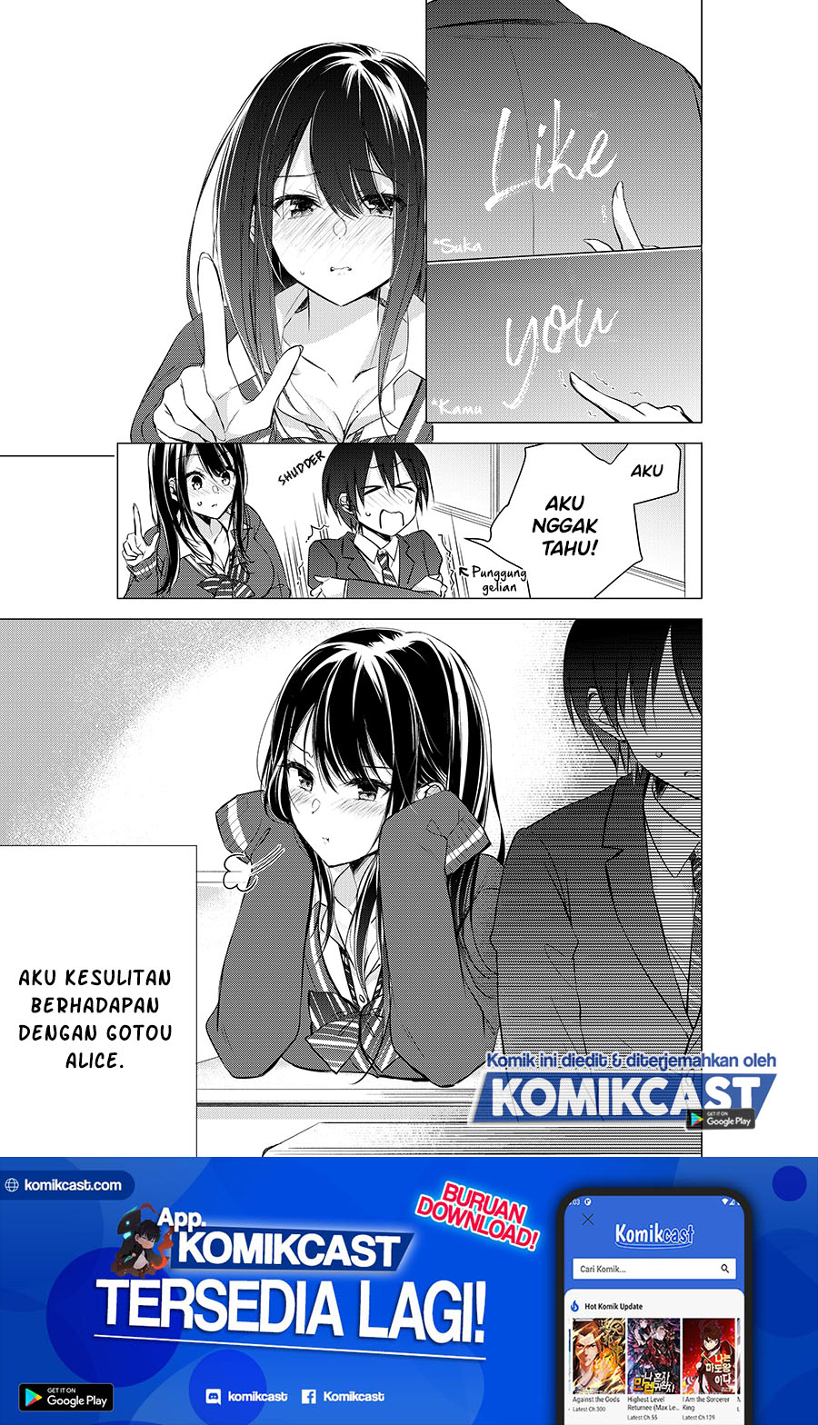 Gotou-san Wants Me To Turn Around Chapter 01 Gambar 5