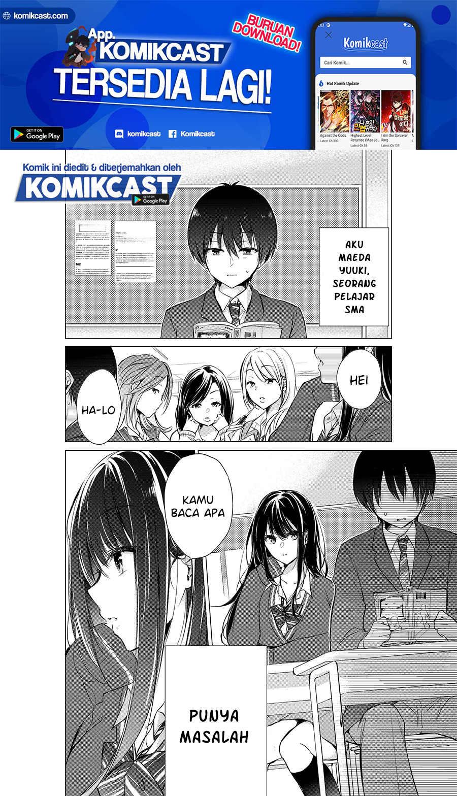 Gotou-san Wants Me To Turn Around Chapter 03 Gambar 2