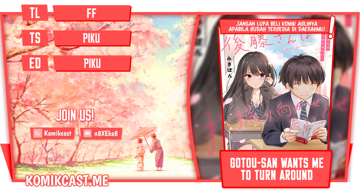 Gotou-san Wants Me To Turn Around Chapter 41 Gambar 1