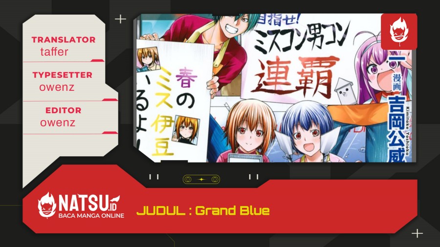 Grand Blue Chapter 97 Gambar 1