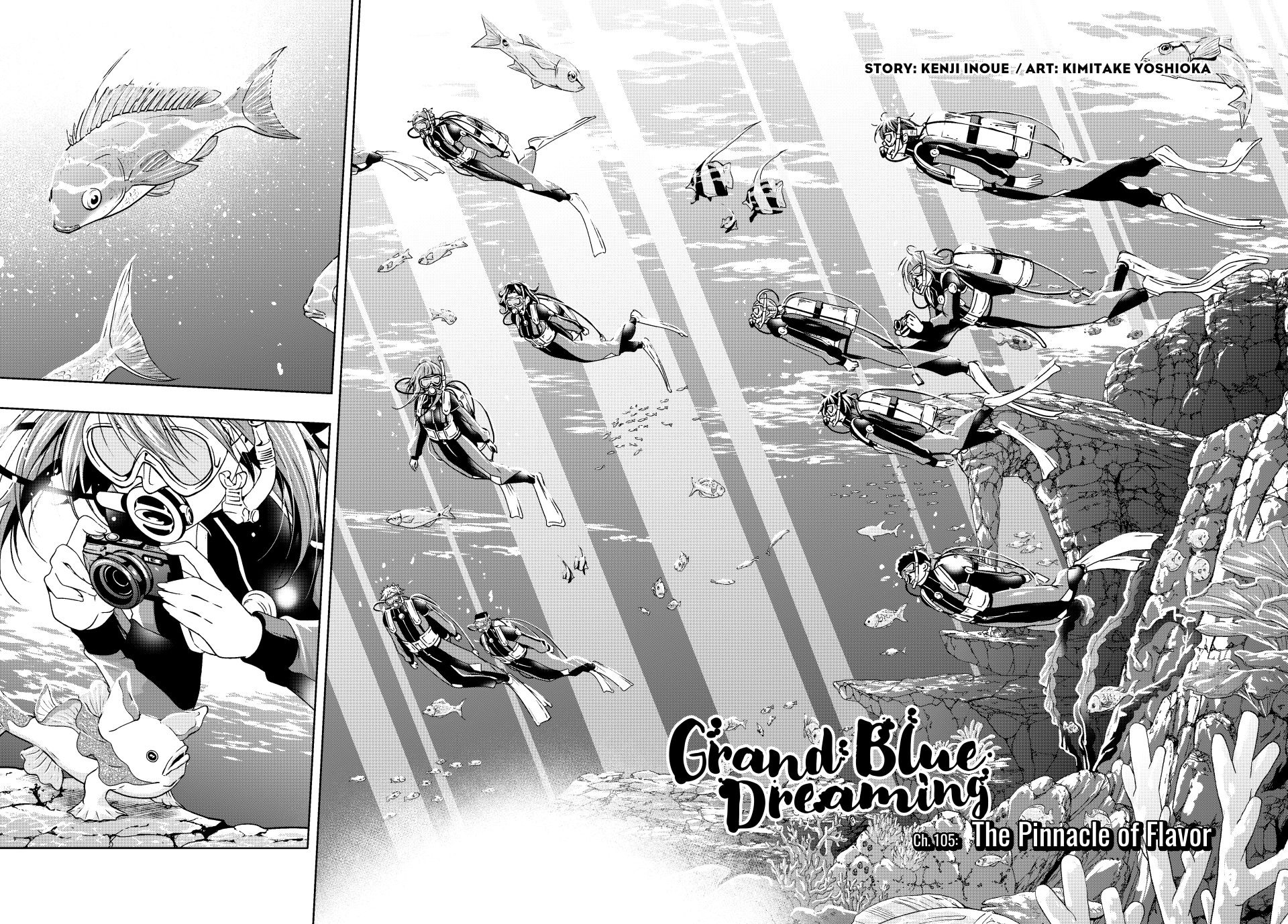 Grand Blue Chapter 105 Gambar 3