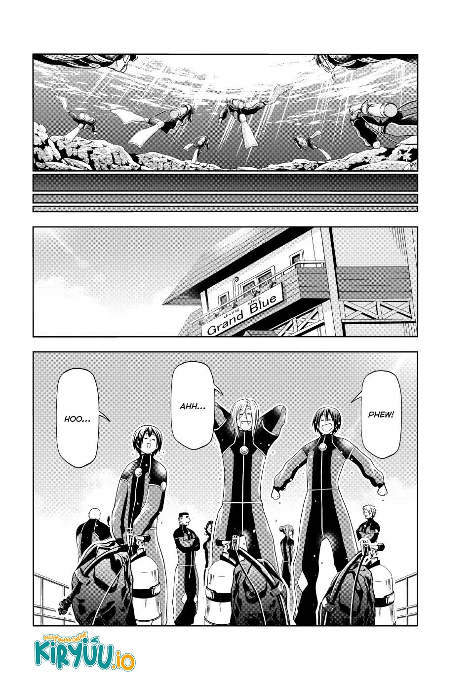 Grand Blue Chapter 105 Gambar 4
