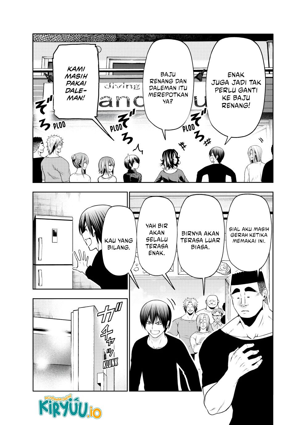 Grand Blue Chapter 105 Gambar 7