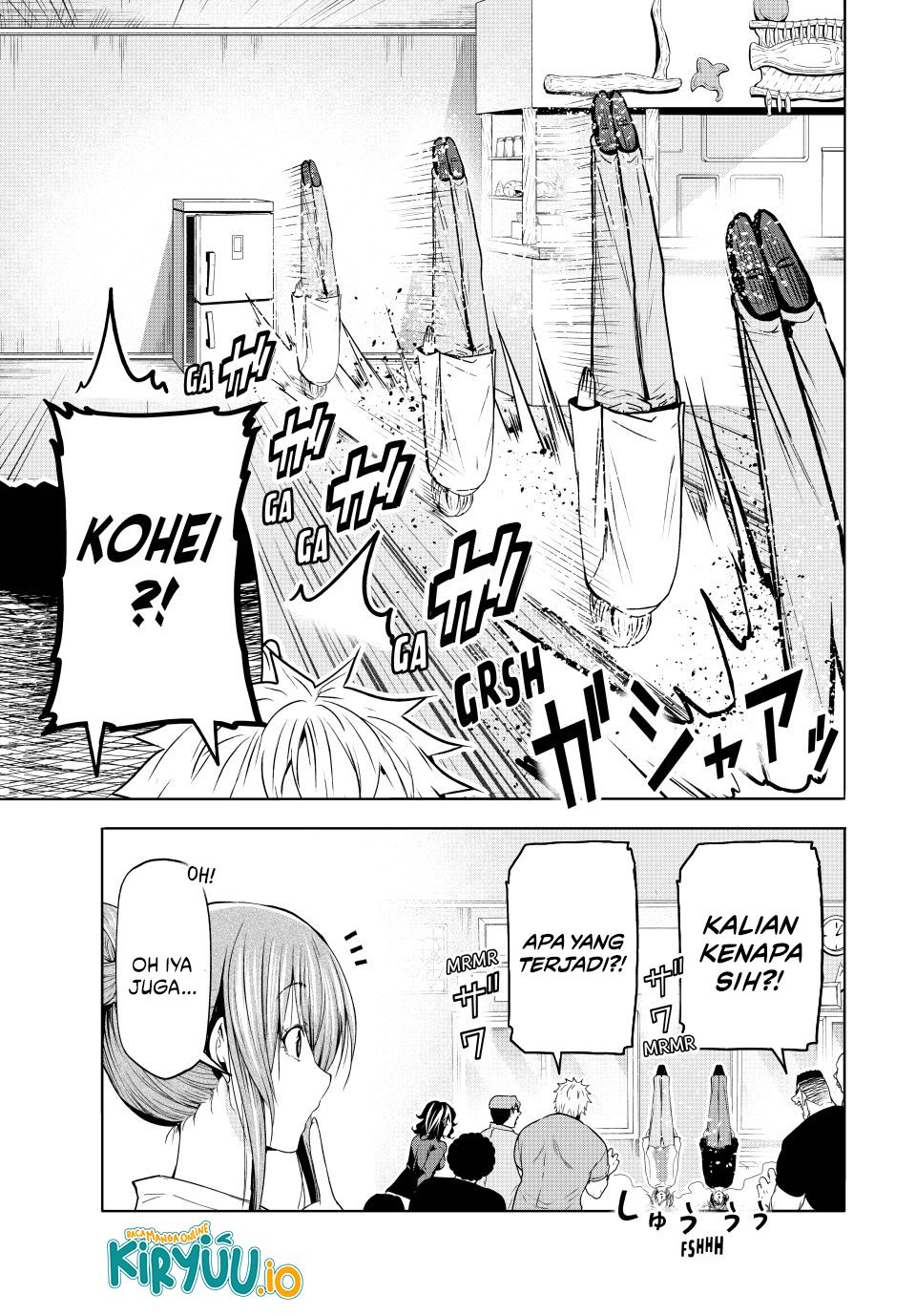 Grand Blue Chapter 105 Gambar 9