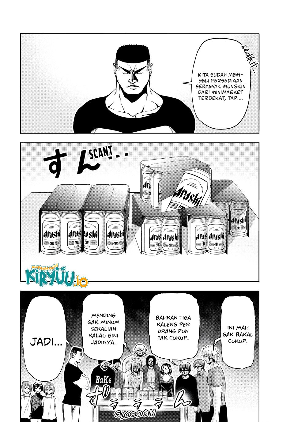 Grand Blue Chapter 105 Gambar 12