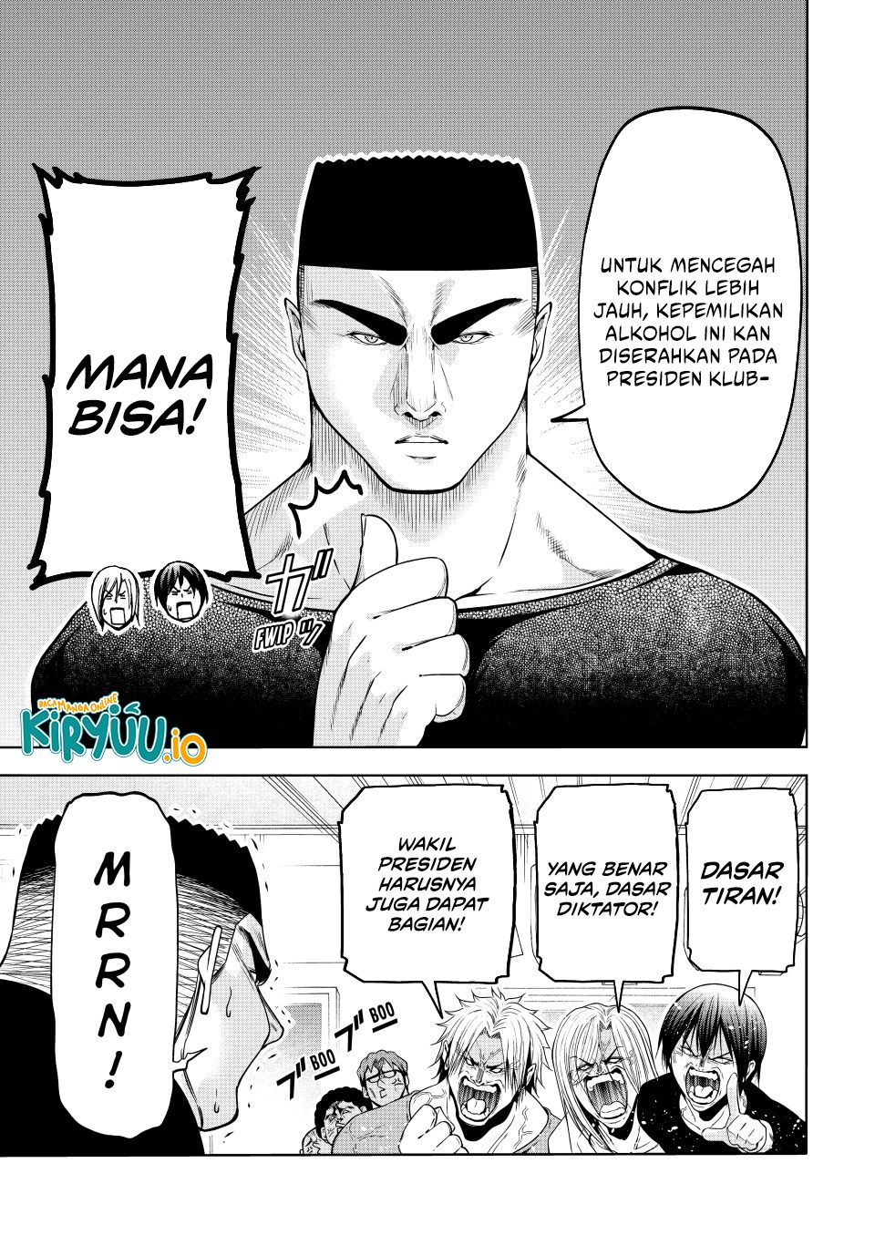 Grand Blue Chapter 105 Gambar 13