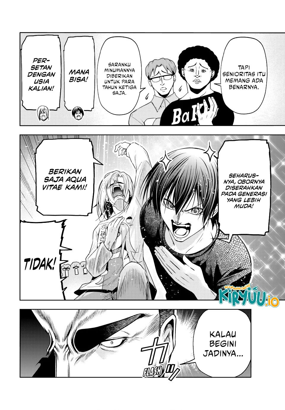 Grand Blue Chapter 105 Gambar 14