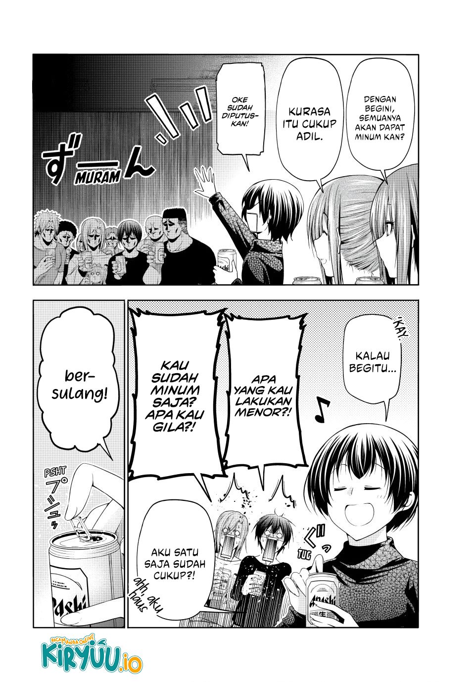 Grand Blue Chapter 105 Gambar 18