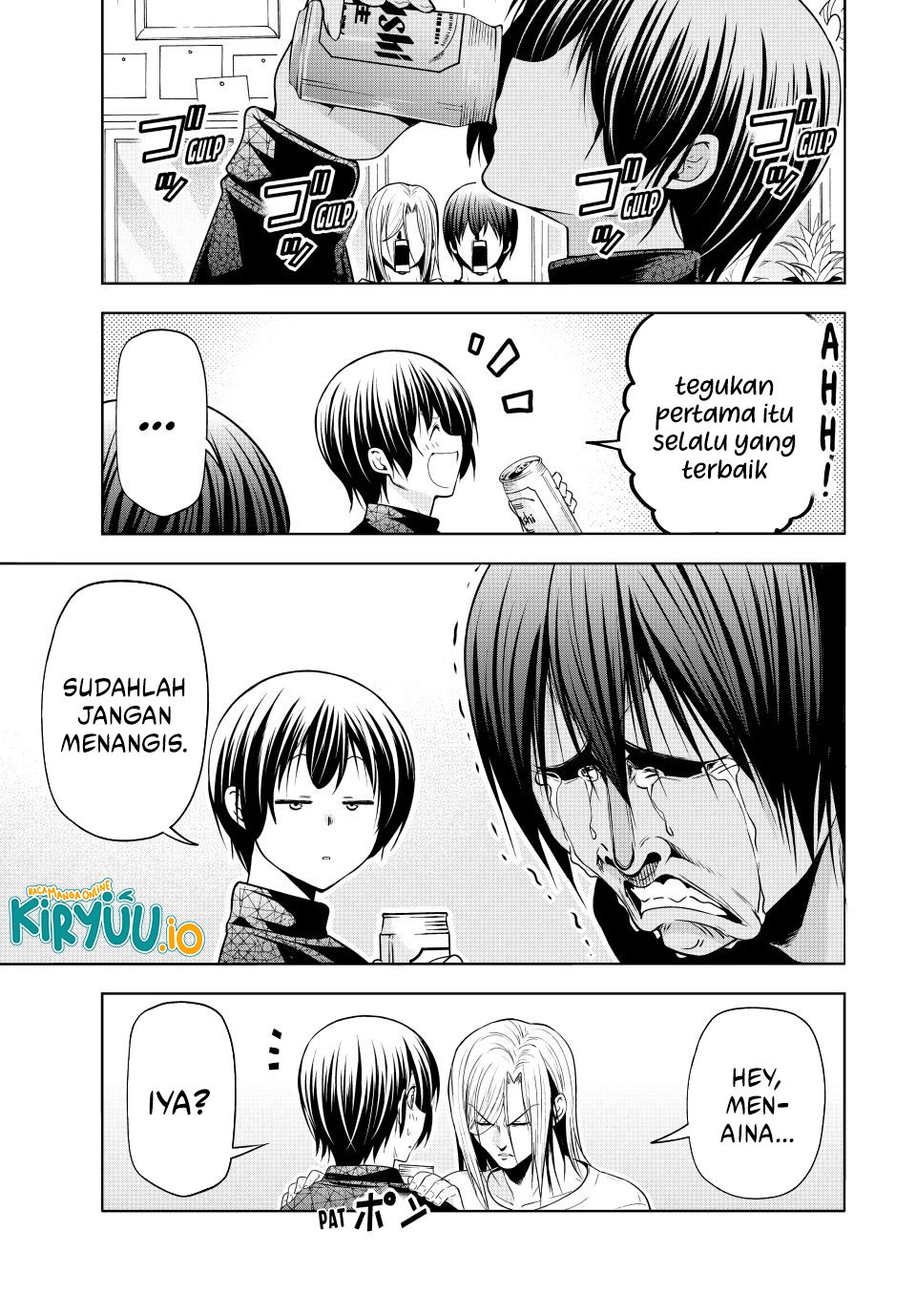 Grand Blue Chapter 105 Gambar 19