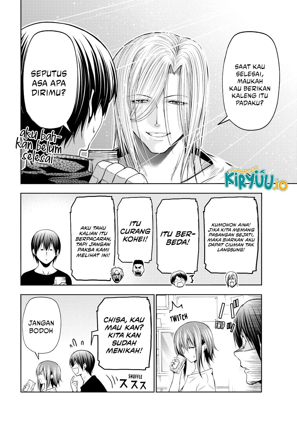 Grand Blue Chapter 105 Gambar 20