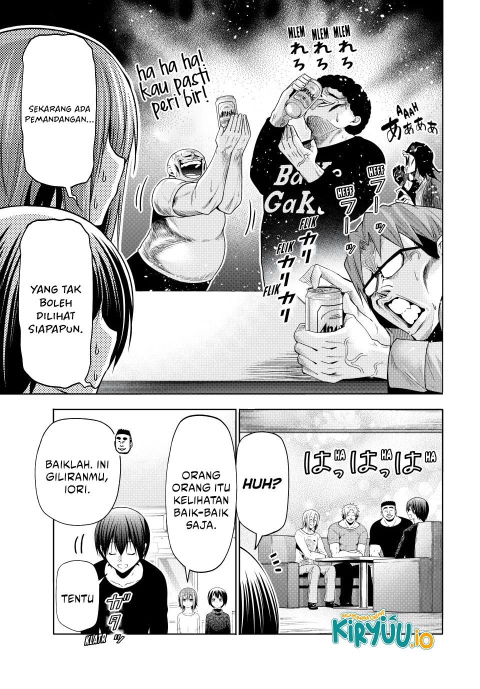 Grand Blue Chapter 105 Gambar 23